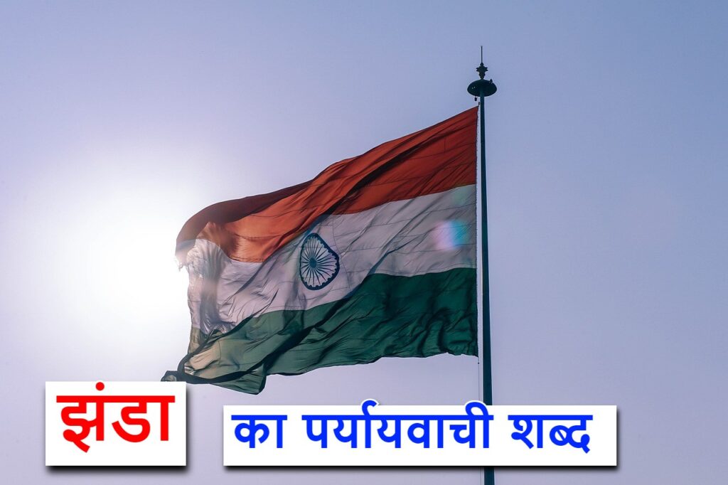 झंडा का पर्यायवाची शब्द क्या होता है, synonyms of flag