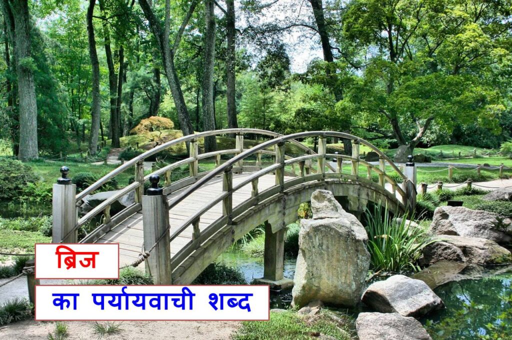 ब्रिज का पर्यायवाची शब्द काफी महत्वपूर्ण है, synonyms of bridge in Hindi