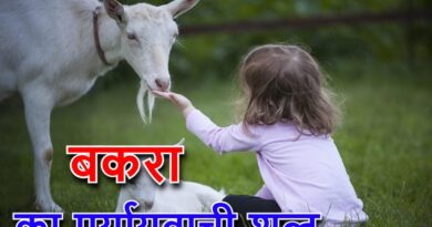 ‌‌‌बकरा का पर्यायवाची शब्द (bakre ka paryayvachi shabd)